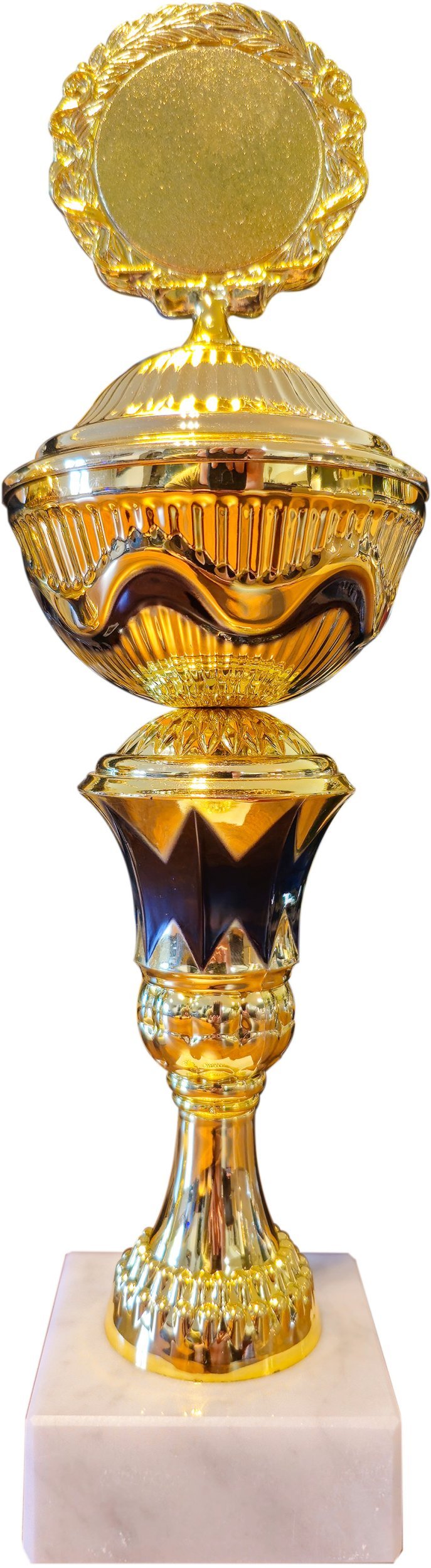 Victoria Sport Puchar plastikowy złoty - BIEGI KOBIET