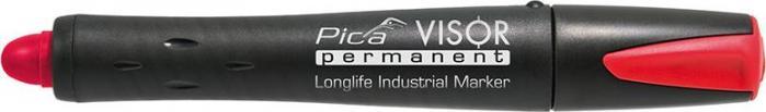 PICA Marker permanentny VISOR przemyslowy, czerwony Pica