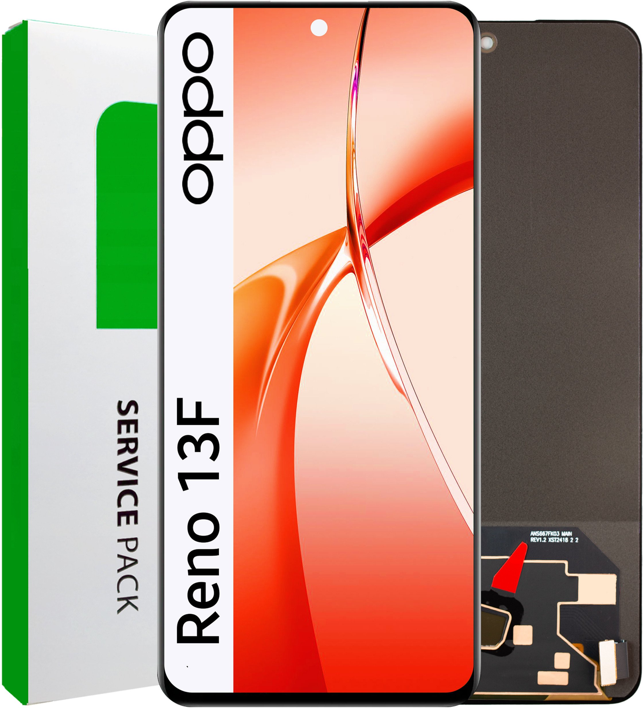 Zila Wyświetlacz do Oppo Reno 13 F 5G Ekran LCD Oryginał (5904858354269)