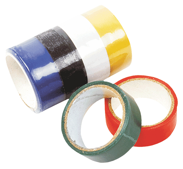 Top Tools Taśmy izolacyjne 3m 19mm 6szt. 24B115