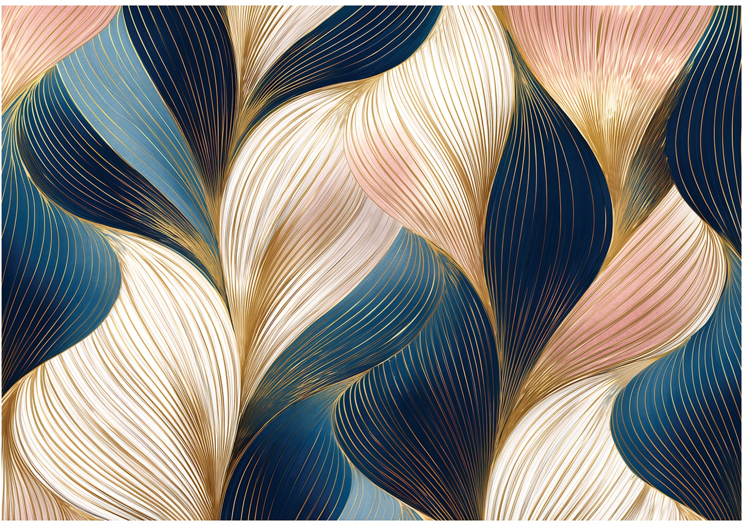 Fototapeta Na Flizelinie Art Deco Abstrakcja Do Sypialni Salonu 250x175