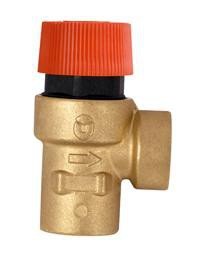 Zawór bezpieczenstwa z membraną 1/2 x 1/2" 3bar