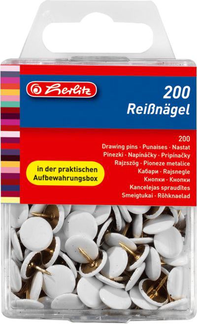 Herlitz Pinezki, 200 szt. (8770158)