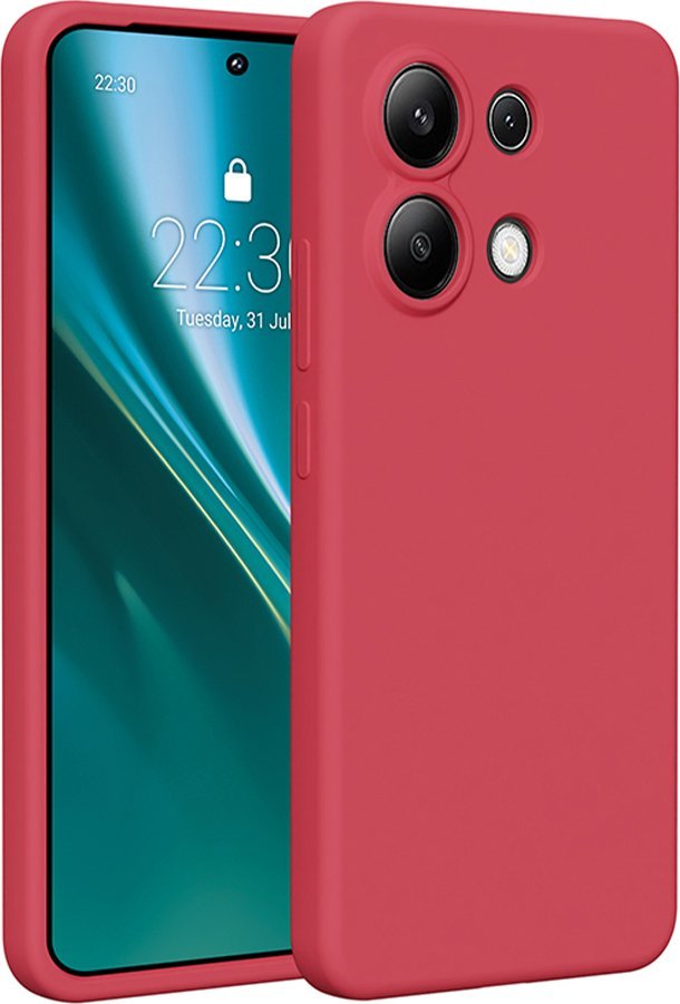 Etteri Nakładka Etteri Silicone Case do Xiaomi Redmi Note 13 4G malinowa