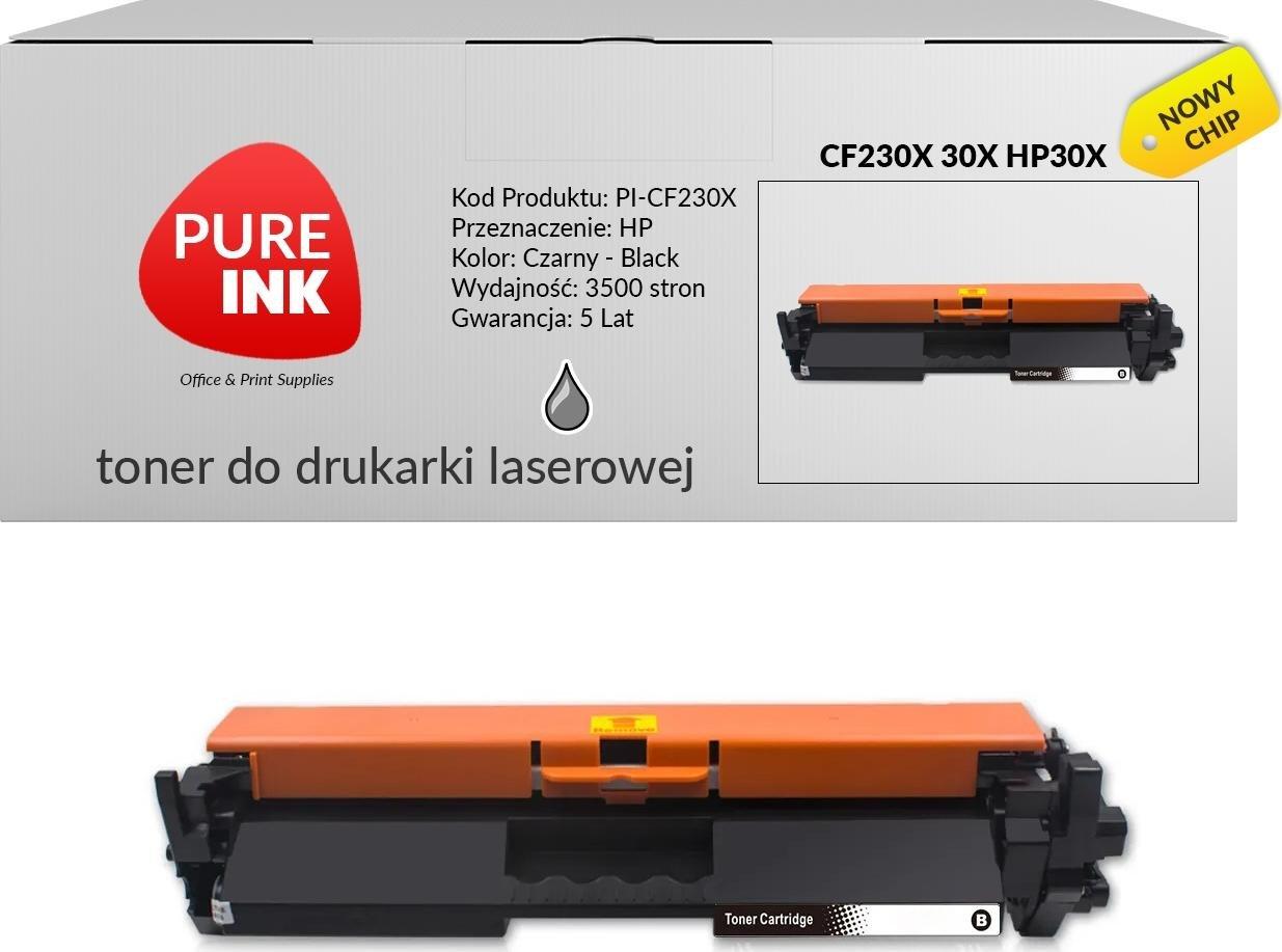 Toner Pureink Black Zamiennik 30X