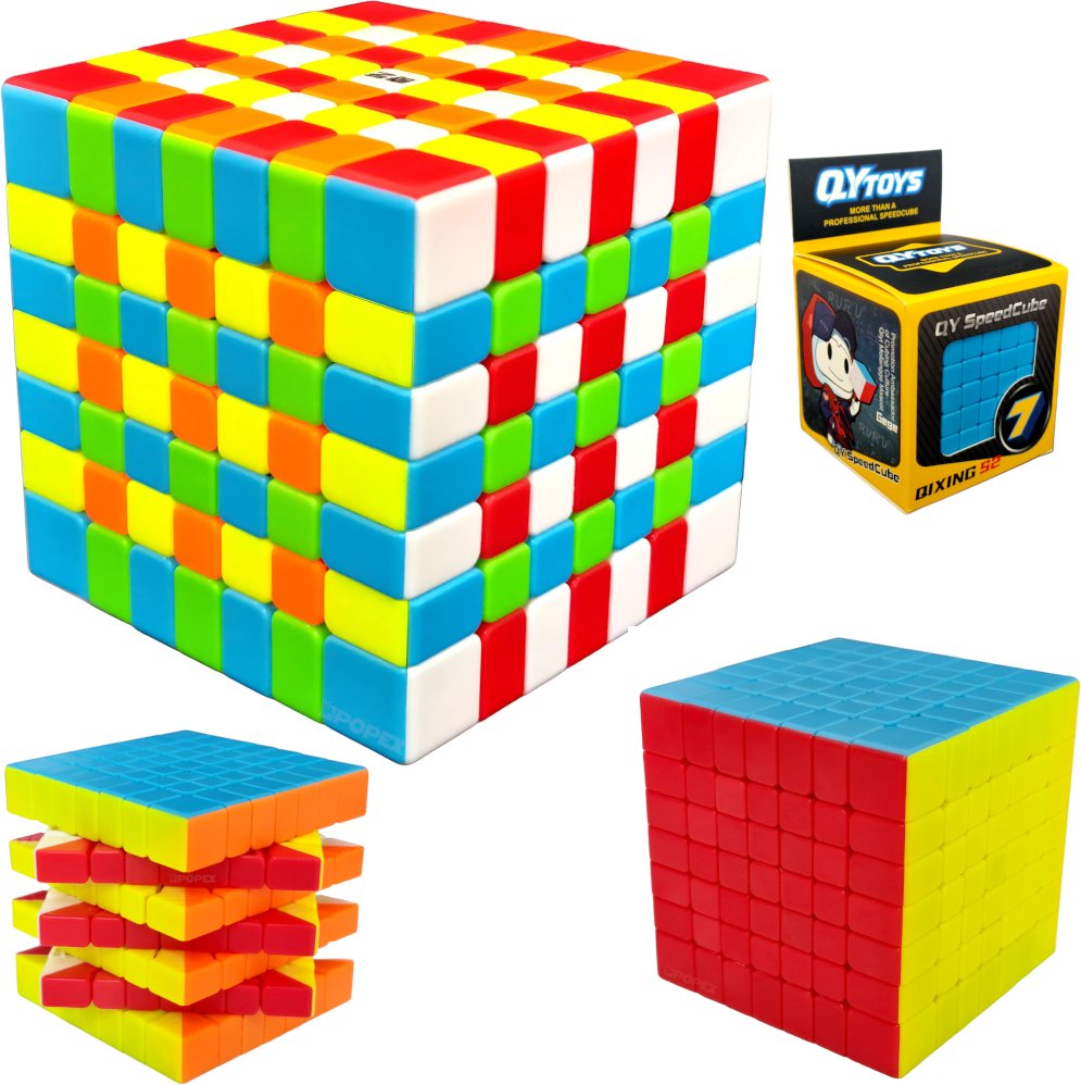 KOSTKA RUBIKA 7x7 QYToys GRA LOGICZNA UKŁADANKA ŁAMIGŁÓWKA