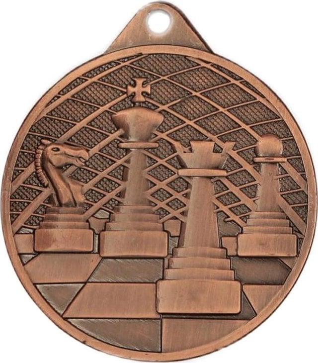 Victoria Sport Medal brązowy stalowy - Szachy