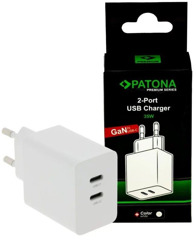 PA-LA-2645 PATONA Premium Ładowarka GaN 35W PD3.0