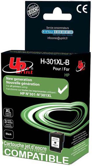 Tusz UPrint H-301XLB / CH563EE (black)