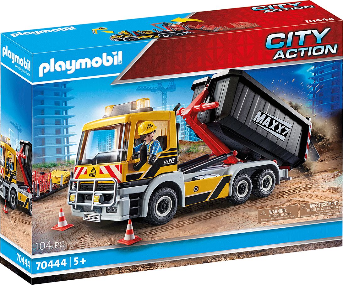 Playmobil Samochód ciężarowy z wymiennym nadwoziem (70444)