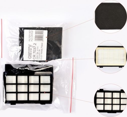 Camry Filtr Hepa i Filtr wylotowy do odkurzacza CR7037 CR 7037.2