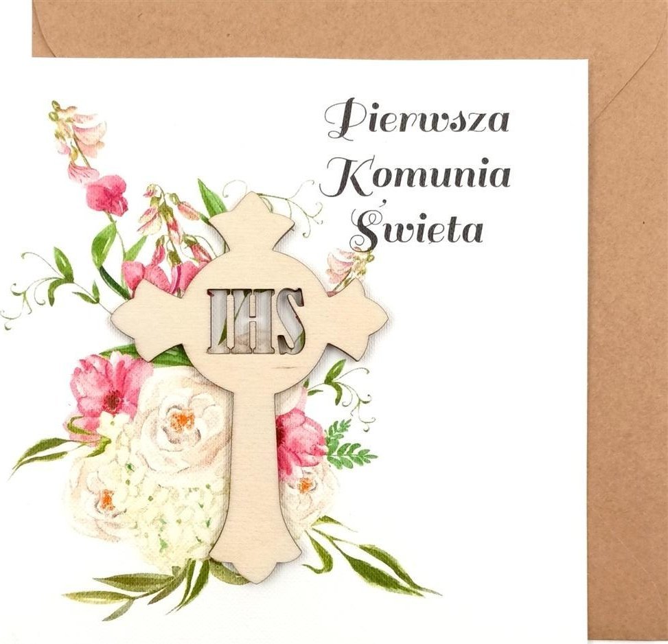 Kartka Pierwsza Komunia Święta EDUKAMP