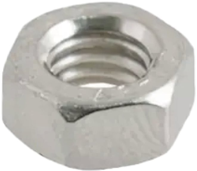 HEXAGON NUT M 4 A2 DIN934/ 10PCS