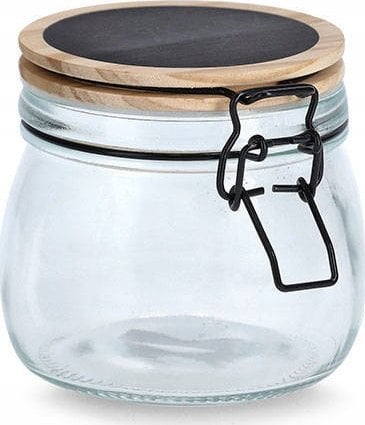 Zeller Szklany słoik z hermetycznym zamknięciem