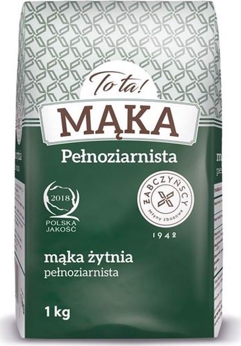 TO TA ToTa! Mąka żytnia pełnoziarnista 1 kg