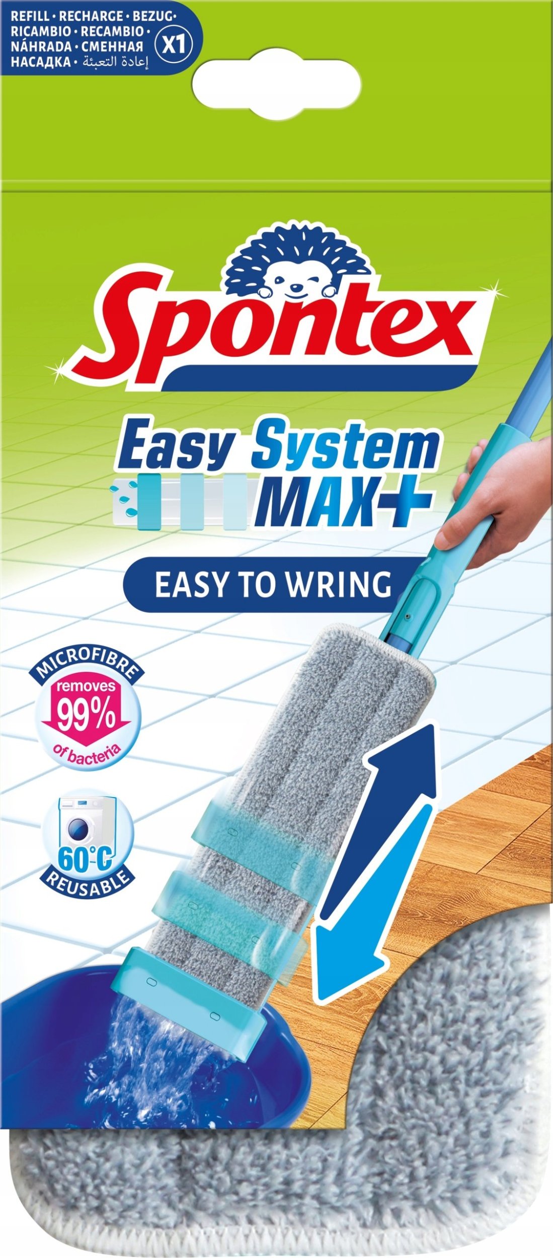 Spontex Spontex Easy System Max Wkład Do Mopa 19800147...