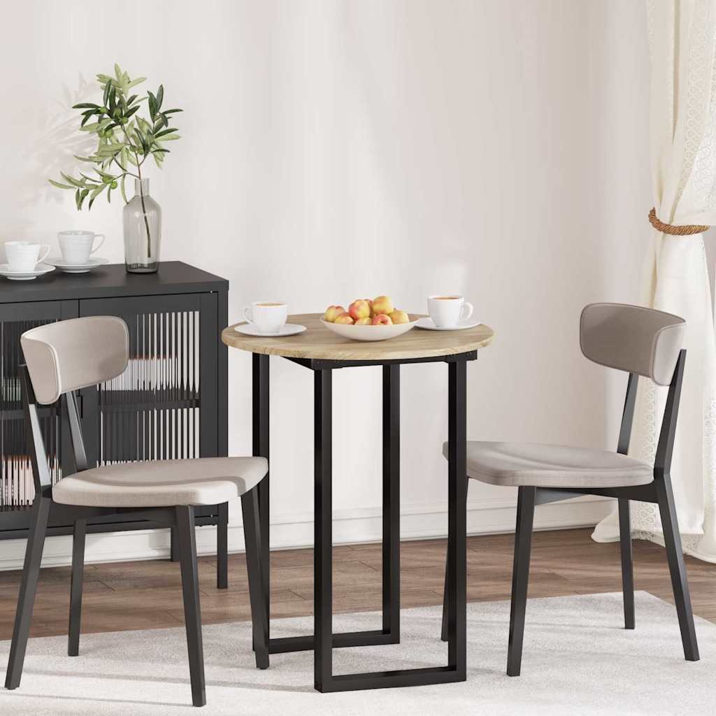 vidaXL Blat stołu dąb sonoma 60 x 60 x 1.5 cm Materiał drewnopochodny