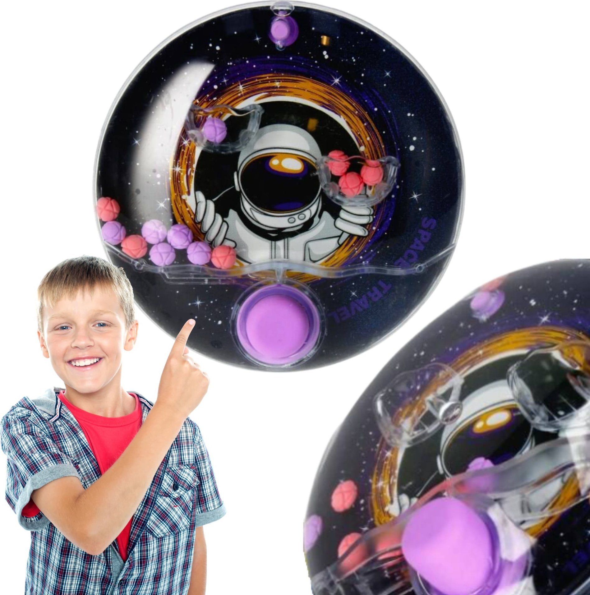 Mega Creative GRA WODNA SPACE OKR 10CM MIX4 GAME MC 12/72/144