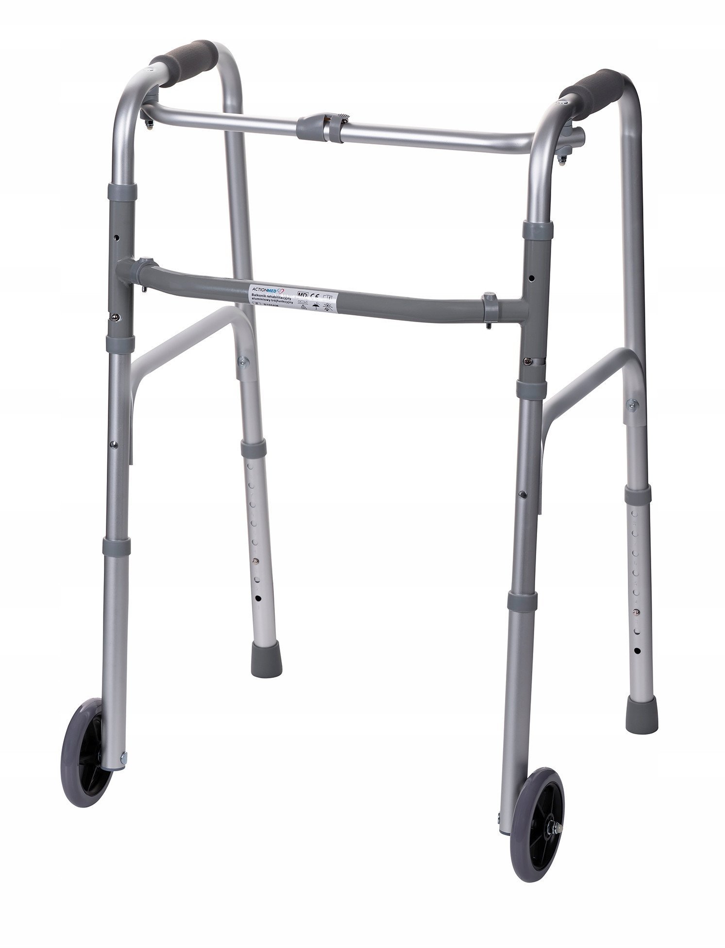 Balkonik rehabilitacyjny aluminiowy trójfunkcyjny