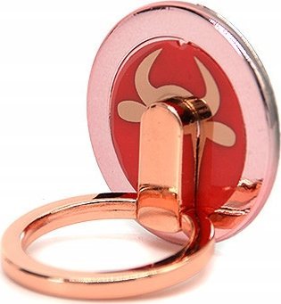 M UCHWYT TELEFONU STOJAK GOLD UNIWERSALNY VEGA RING HOLDER RED
