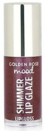 Golden Rose Mood Shimmer Lip Glaze Lipgloss Błyszczyk z drobinkami do ust 254 Berry Spark 6 ml