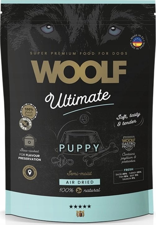 WOOLF PIES 1kg ULTIMATE DUCK WITH TURKEY FOR PUPPY /10