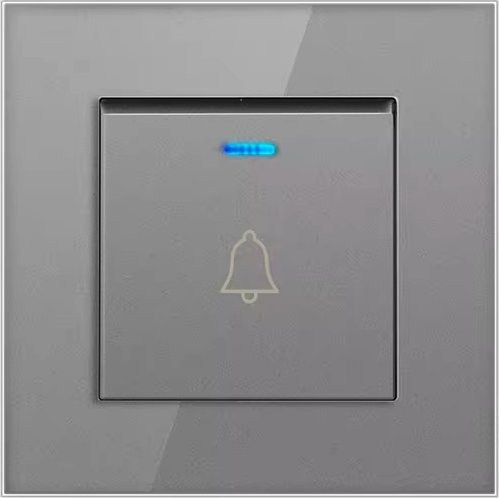 Spreest DZWONEK PRZEWODOWY DO DRZWI FURTKI SIECIOWY CZARNY 230V BIM BAM NADAJNIK