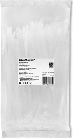 Qoltec Opaski zaciskowe Qoltec wielorazowe | 7.2*200mm