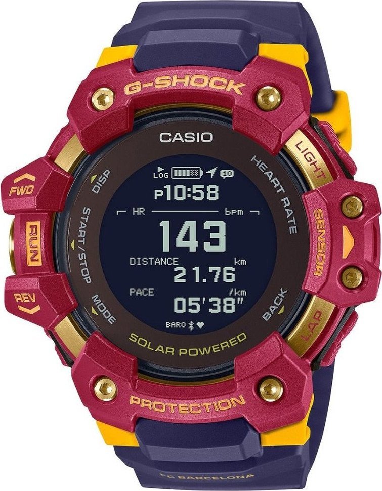 Zegarek G-SHOCK Smartwatch męski Casio GBD-H1000BAR-4ER niebieski pasek
