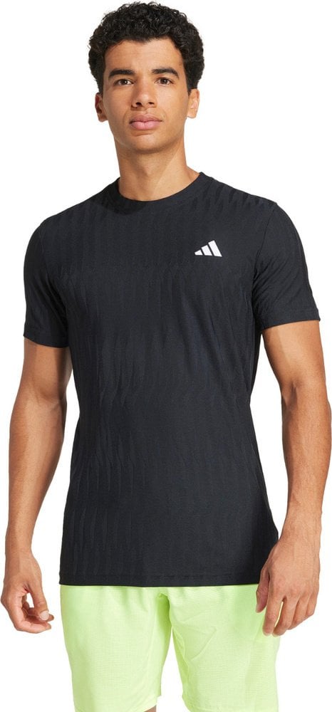 Koszulka męska adidas Tennis Climacool AirChill FreeLift Tee czarna JF8459 2XL