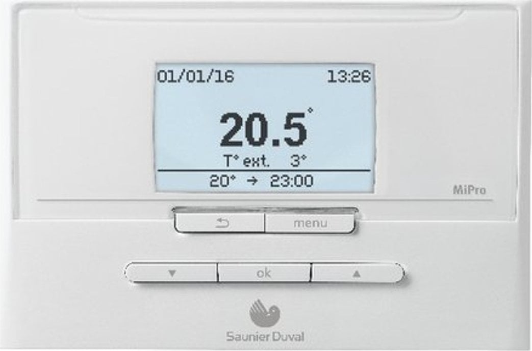 Saunier Duval MiPro Remote - Zdalne sterowanie do regulatora MiPro ,ze złączem eBUS