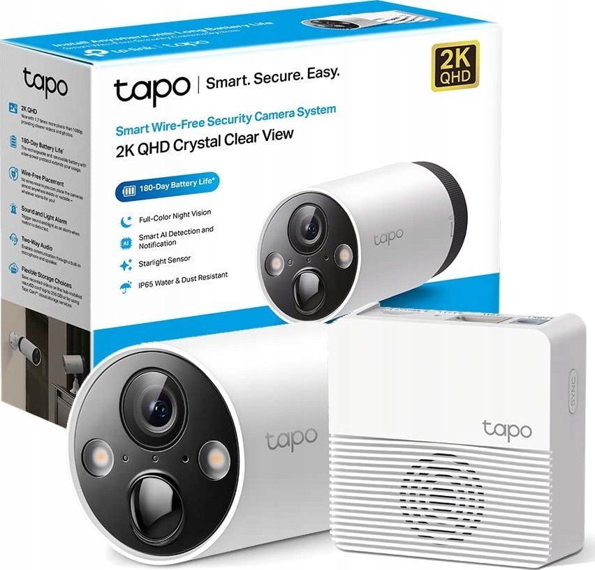 Kamera IP TP-Link TP-LINK TPLINK IP-Kamera IPKamera Tapo C420S1 (TAPO C420S1)