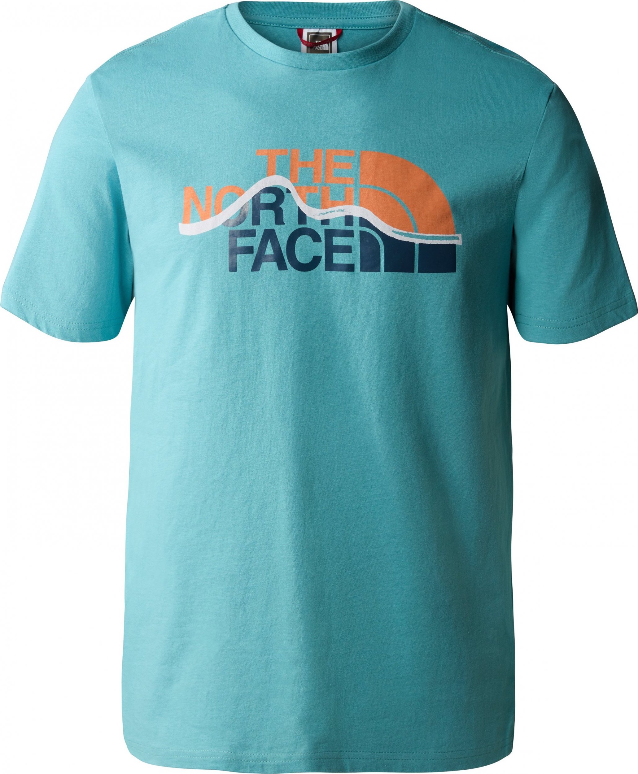 The North Face Koszulka Męska The North Face S/S MOUNTAIN LINE T-Shirt XS