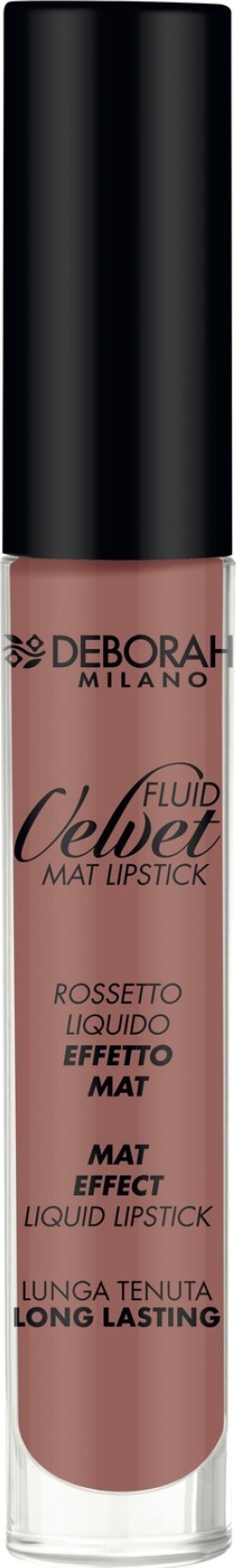 Deborah Deborah, Fluid Velvet, Matte, Liquid Lipstick, 53, Brown, 4.5 g For Women