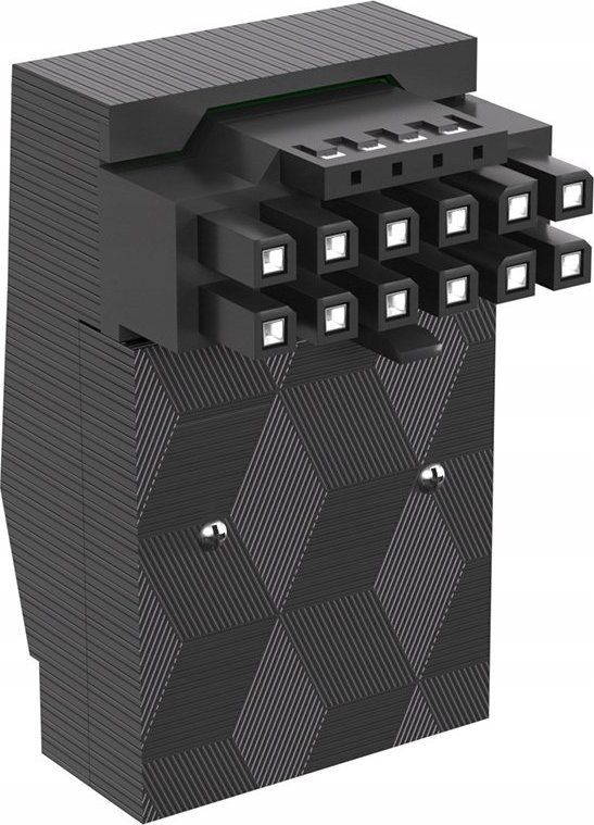 QingSea Adapter Wtyczka kątowy złącze 90 stopni 12VHPWR 12+4 PIN QingSea 600W TYP A