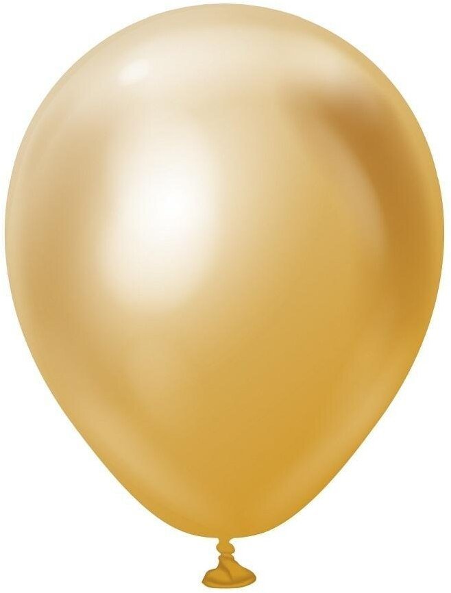 Balony Mirror Gold 100 szt