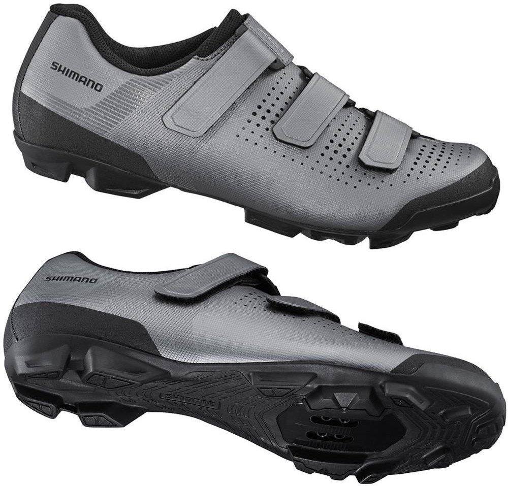 Buty Shimano SH-XC100, Srebrne, 46