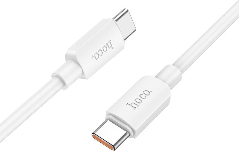 Kabel USB Hoco USB-C - USB-C 1 m Biały (X96 White)