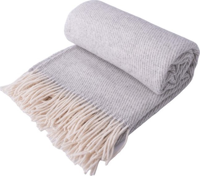 Multitex Koc 140 x 200 Wełniany z frędzlami Maori MATEX 42