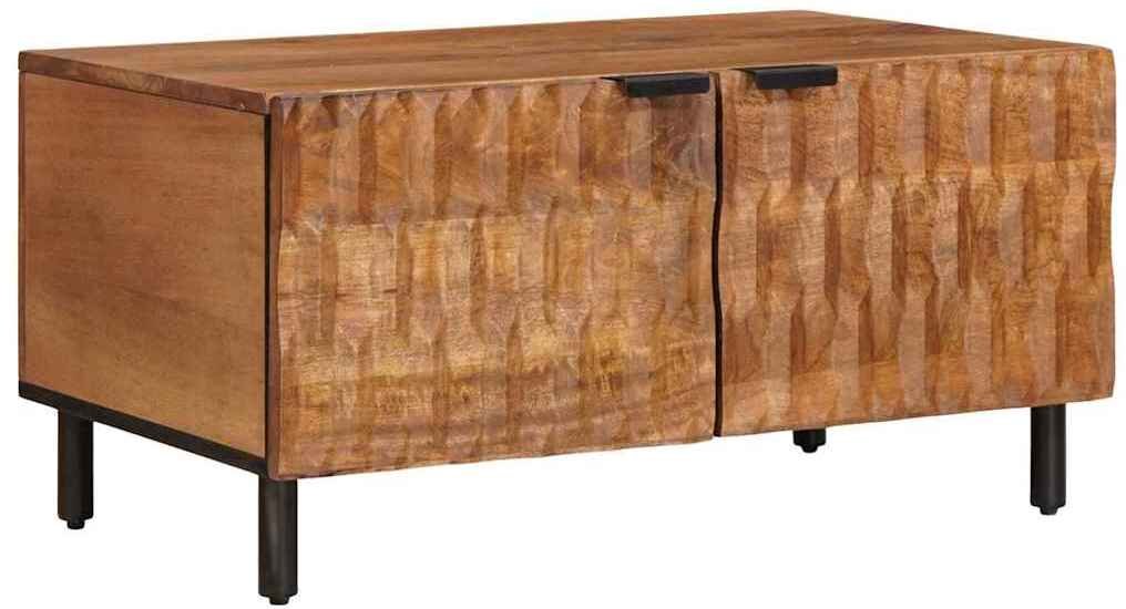 vidaXL Stolik kawowy Brązowy 80 x 50 x 40 cm Drewno mango