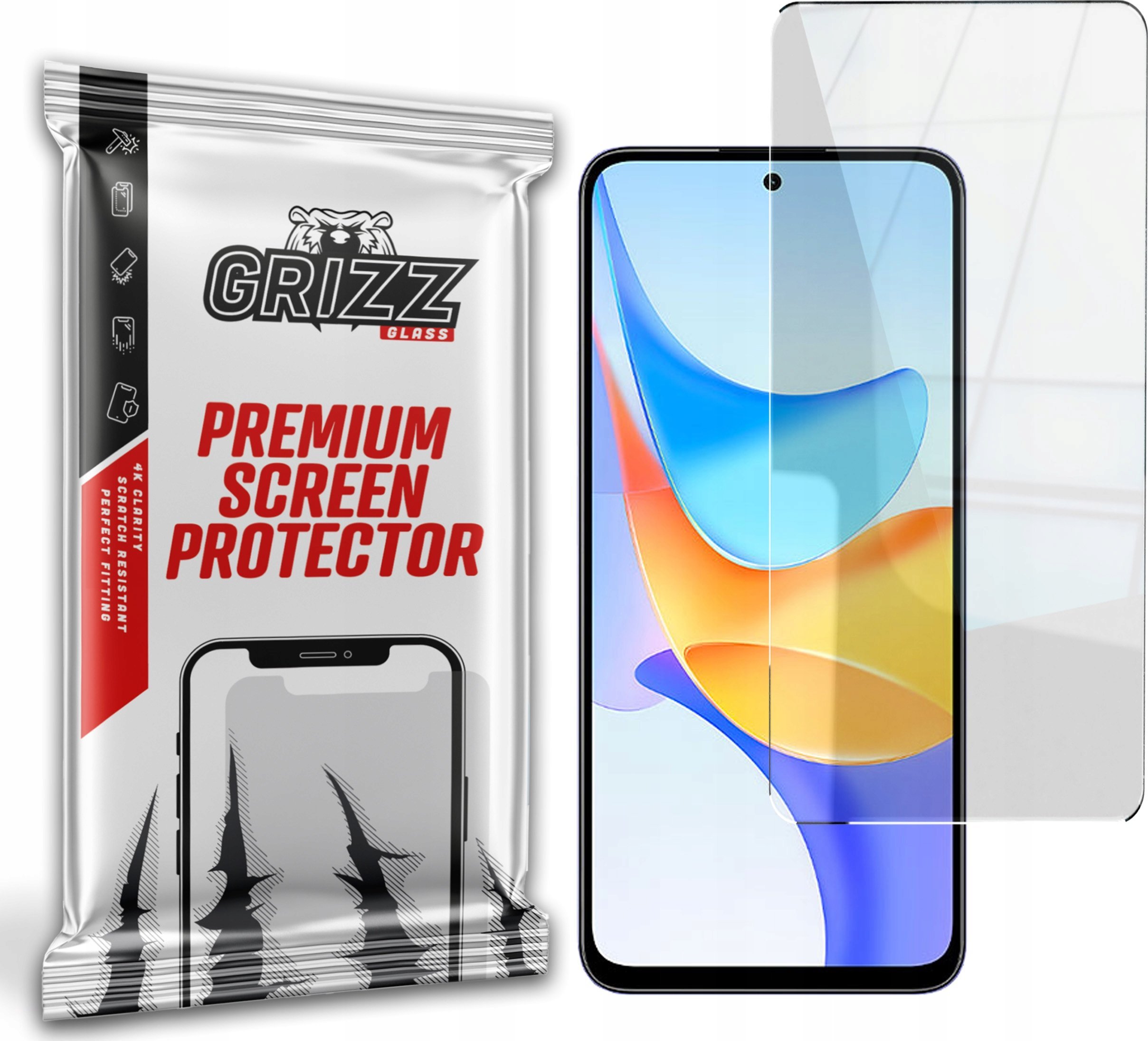 GrizzGlass Szkło hybrydowe GrizzGlass HybridGlass do Honor Play 50 Plus