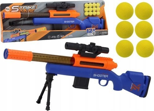 Teka Karabin na miękkie kulki niebieski