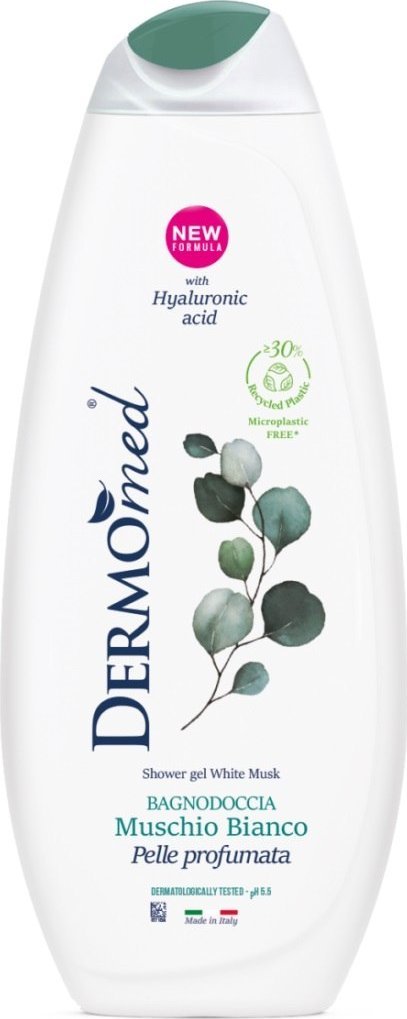 Dermomed Żel pod prysznic białe piżmo 650ml