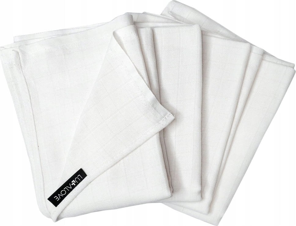 LullaLove Lullalove, Zestaw pieluch tetrowych dużych, 4 szt.