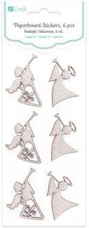 DP Craft Naklejki tekturowe Aniołki