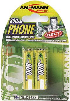 Ansmann Akumulator Phone AA / R6 800mAh 2 szt.
