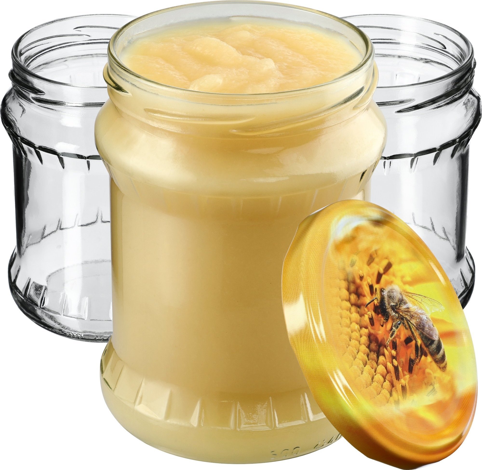 Kadax 24x Słoik Na Przetwory 500ml Dżem Wieczko fi82