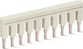 Wago Mostek grzebieniowy z izolacją 3-torowy prąd nominalny 25 A jasnoszary