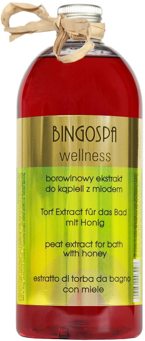 BingoSpa Płyn do kąpieli Borowinowy ekstrakt z miodem 500ml