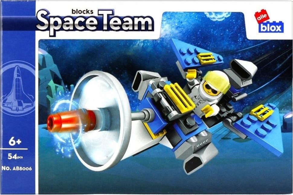 ALLEBLOX Klocki konstrukcyjne Kosmos ALLEBOX